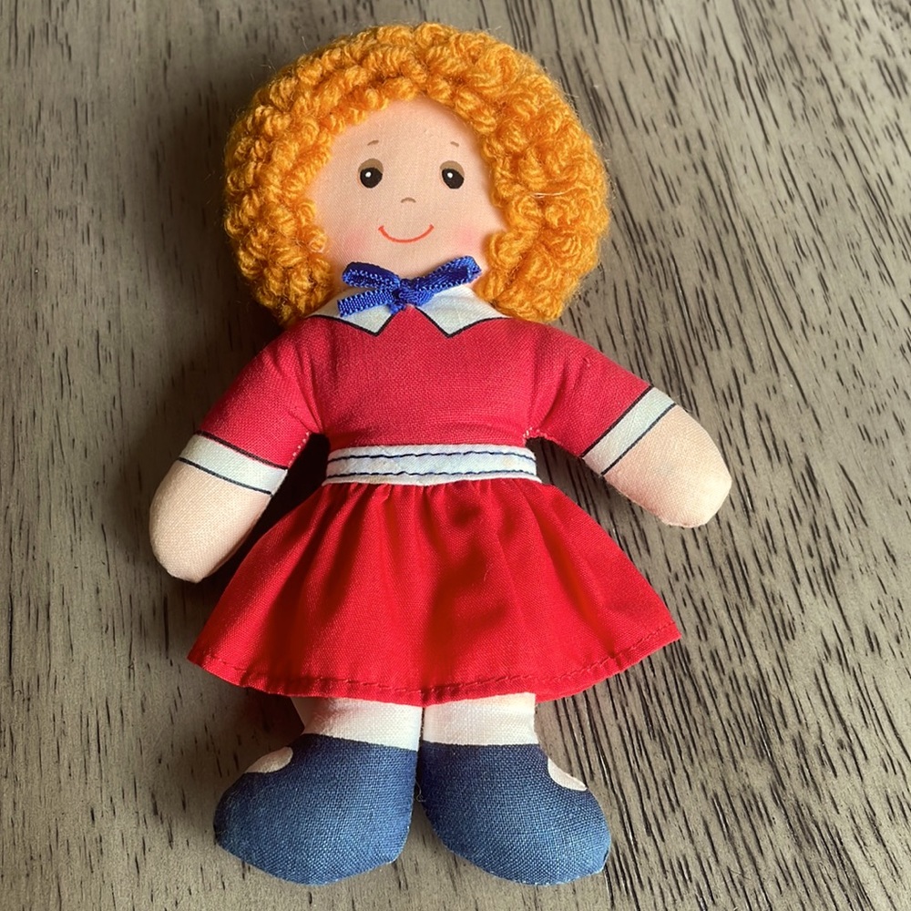 Vintage Annie Stuffed Doll - Plush